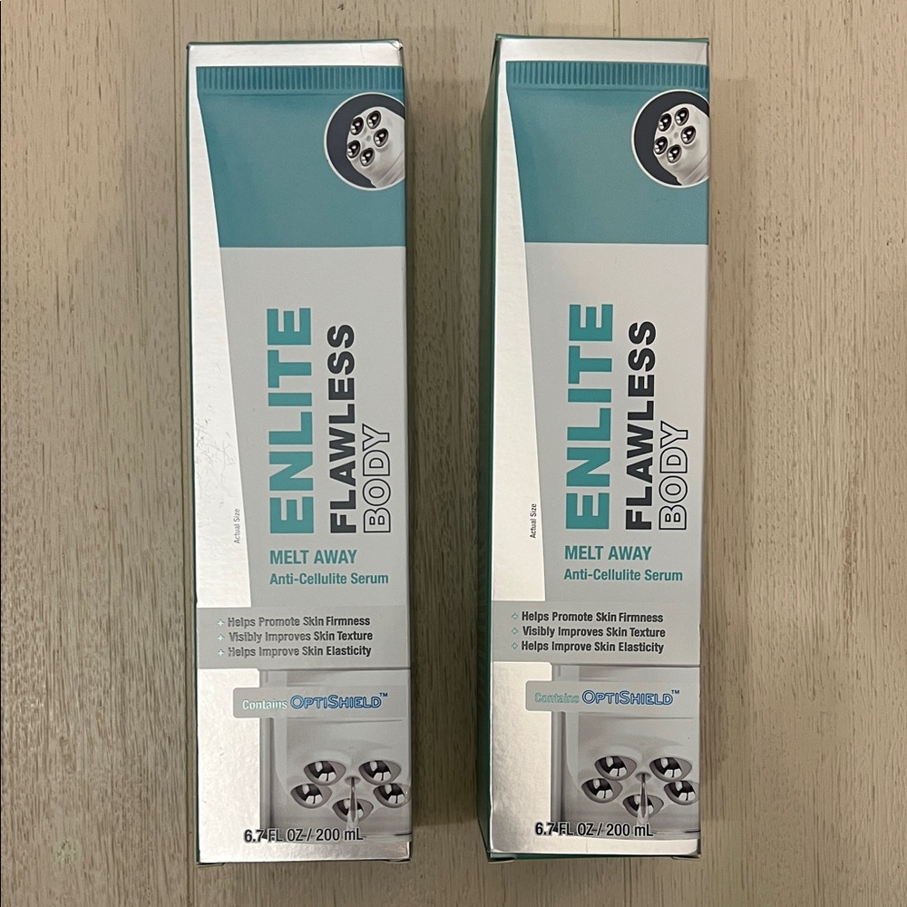 Enlite Flawless Body Melt Away Anti-Cellulite Serum (2 Serums Bottles)